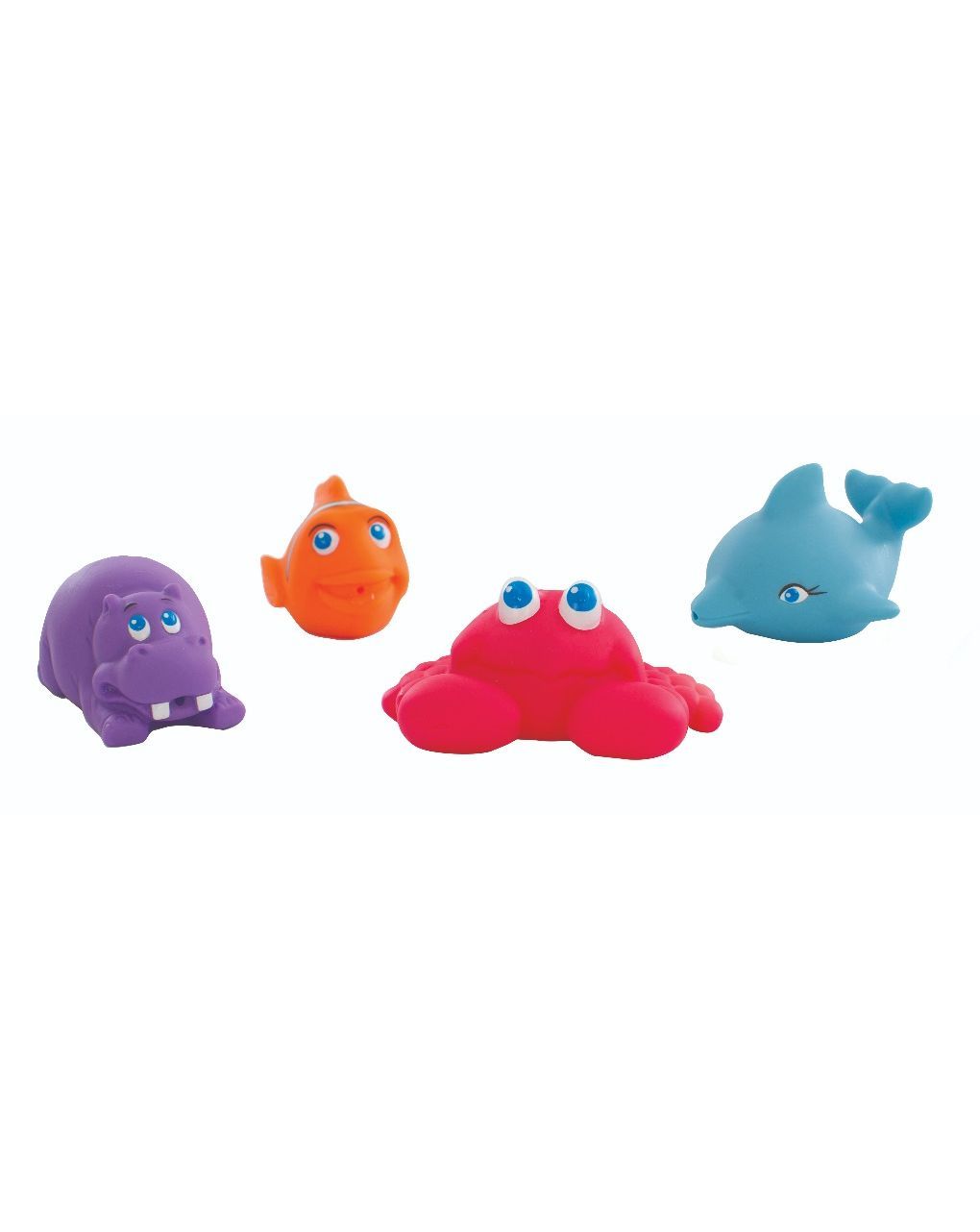 Playgro παιχνίδια μπάνιου under the sea squirtees μπουγελόφατσες 5τμχ 6m+ - Playgro