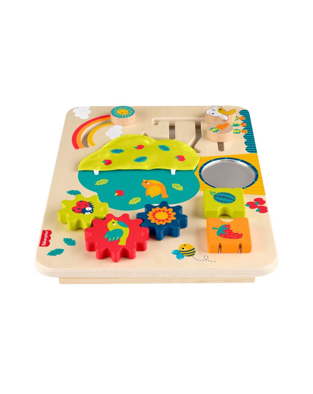 Mattel fisher-price ξύλινος σταθμός δραστηριοτήτων 6m+ jdm53 - Fisher-Price