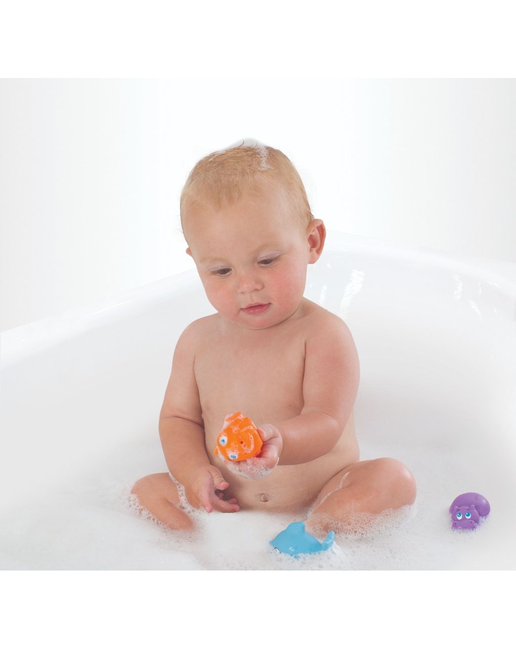 Playgro παιχνίδια μπάνιου under the sea squirtees μπουγελόφατσες 5τμχ 6m+ - Playgro