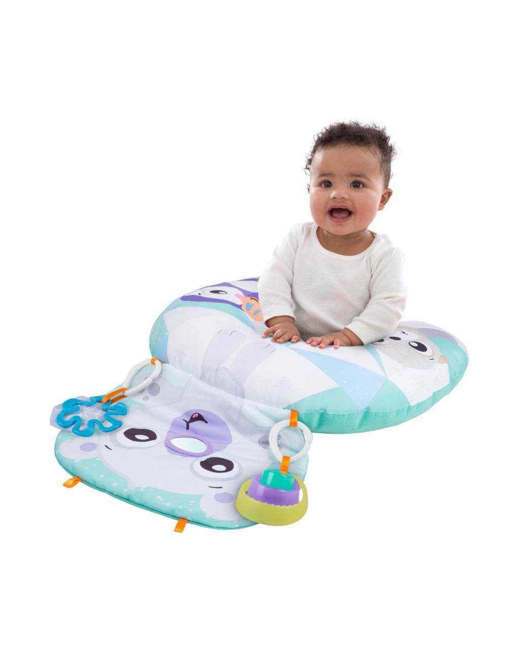 Playgro μαξιλάρι δραστηριοτήτων polar pals tummy time activity pillow 0m+ - Playgro