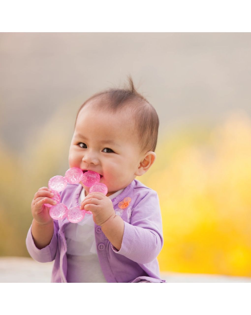 Infantino μασητικό water teether grapefruit - INFANTINO