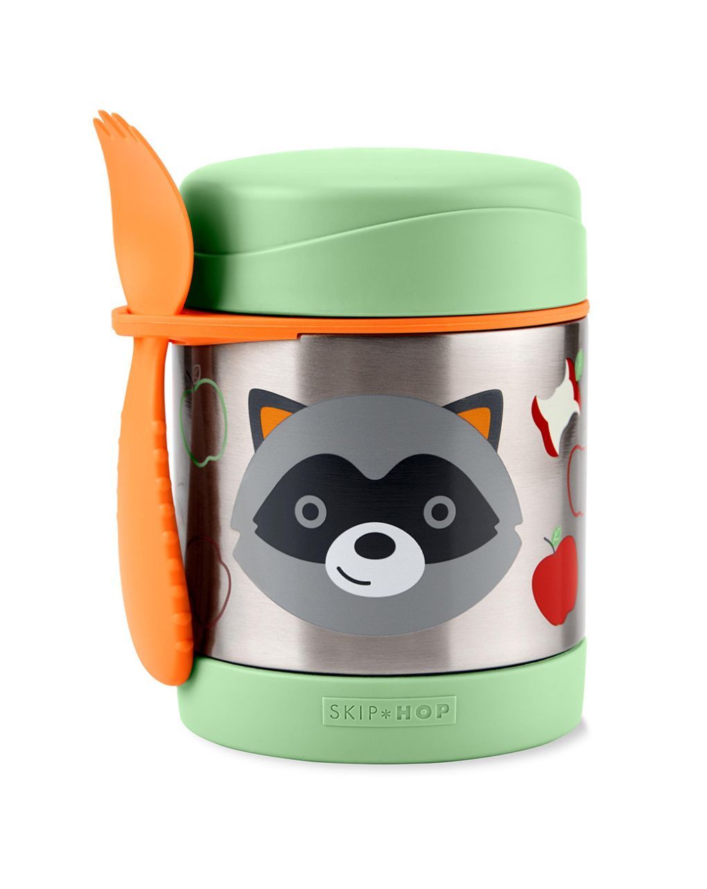 Skip hop zoo φαγητοδοχείο – θερμός 325ml raccoon 9q337310