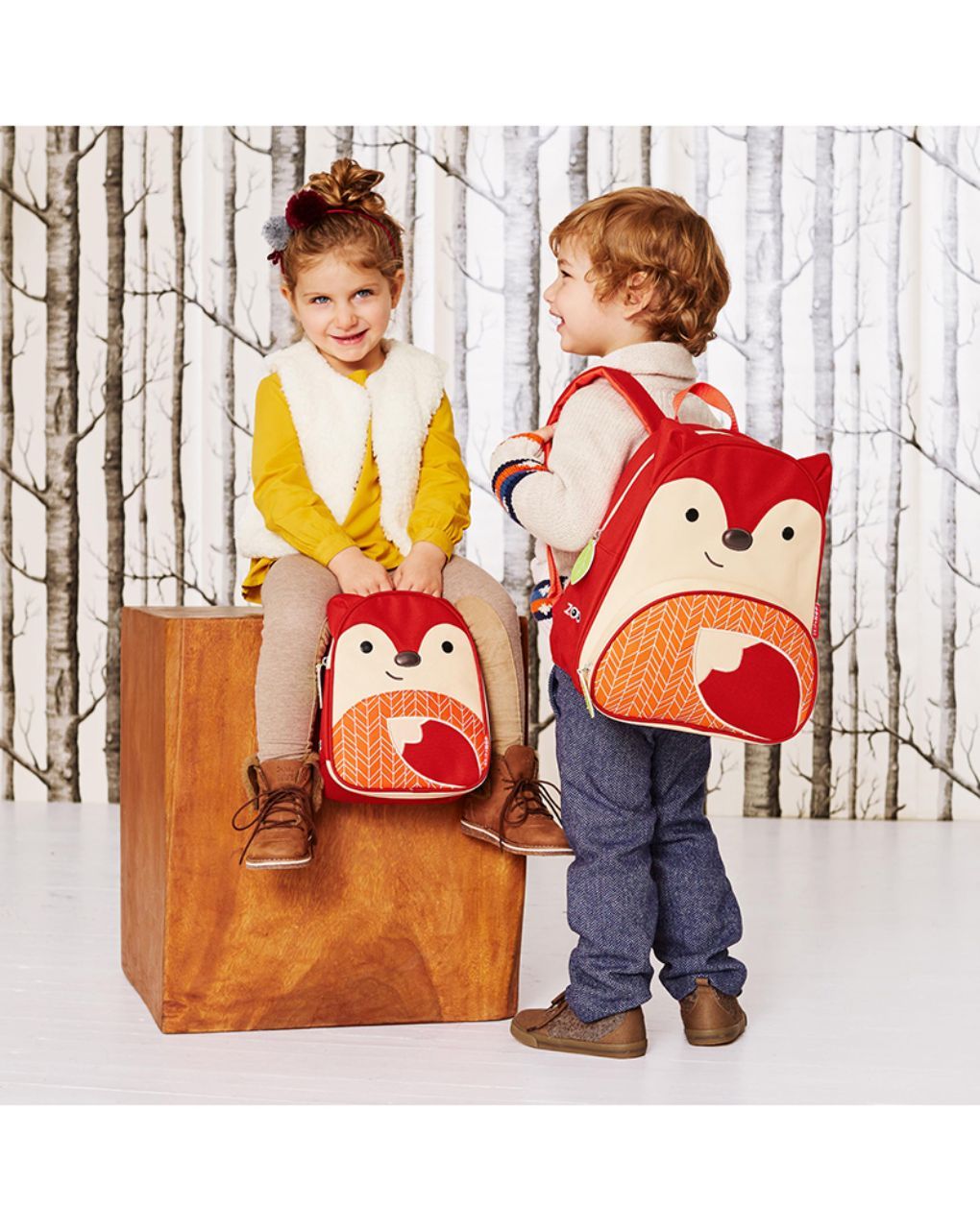 Skip hop zoo παιδική τσάντα πλάτης fox 210256 - SKIP HOP