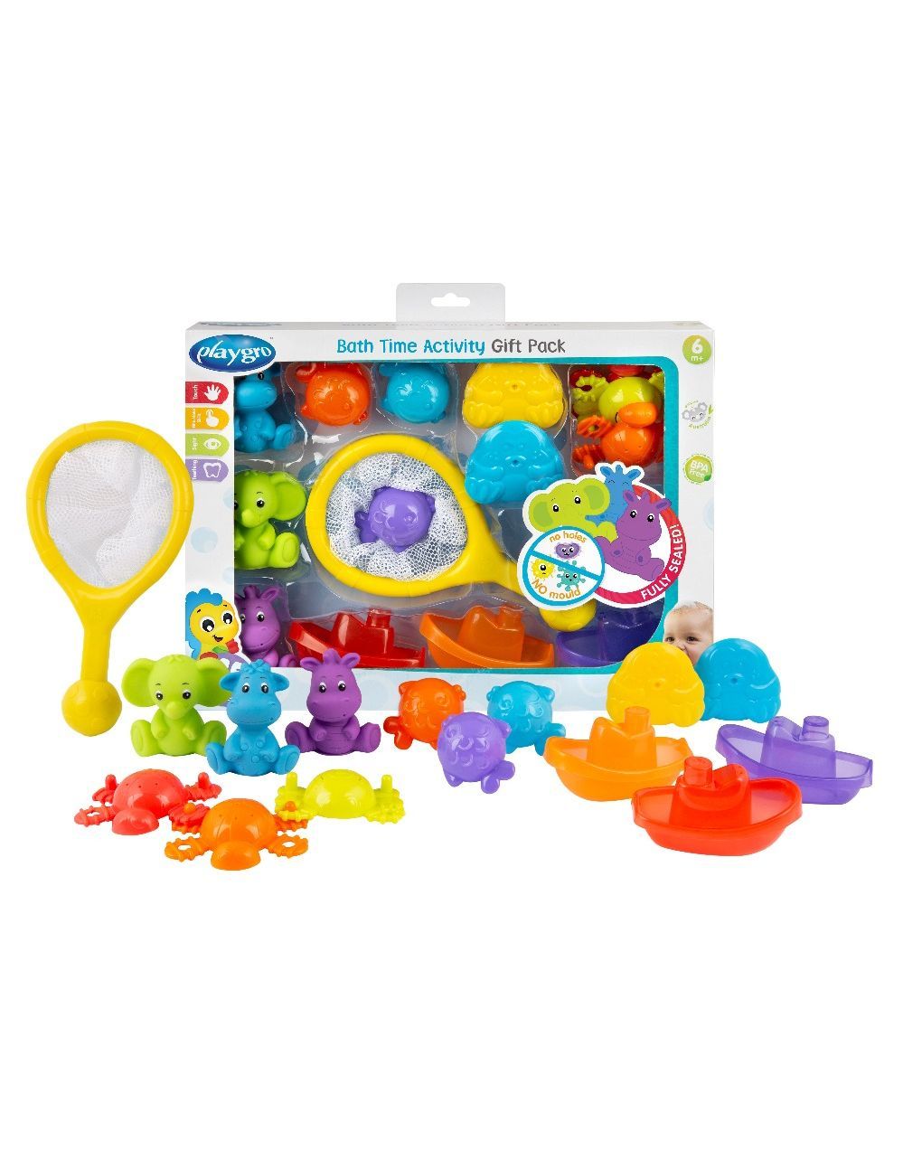 Playgro σετ παιχνίδι μπάνιου bath time activity gift pack fully sealed - Playgro