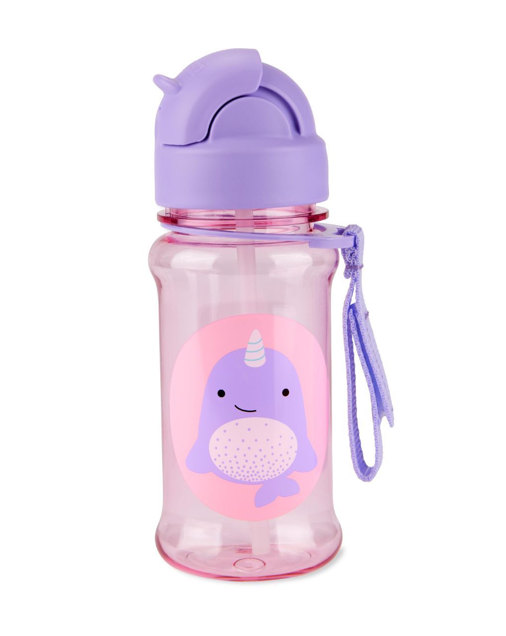 Skip hop zοο tritan renew παγούρι με καλαμάκι 355ml narwhal 9q776810 - SKIP HOP