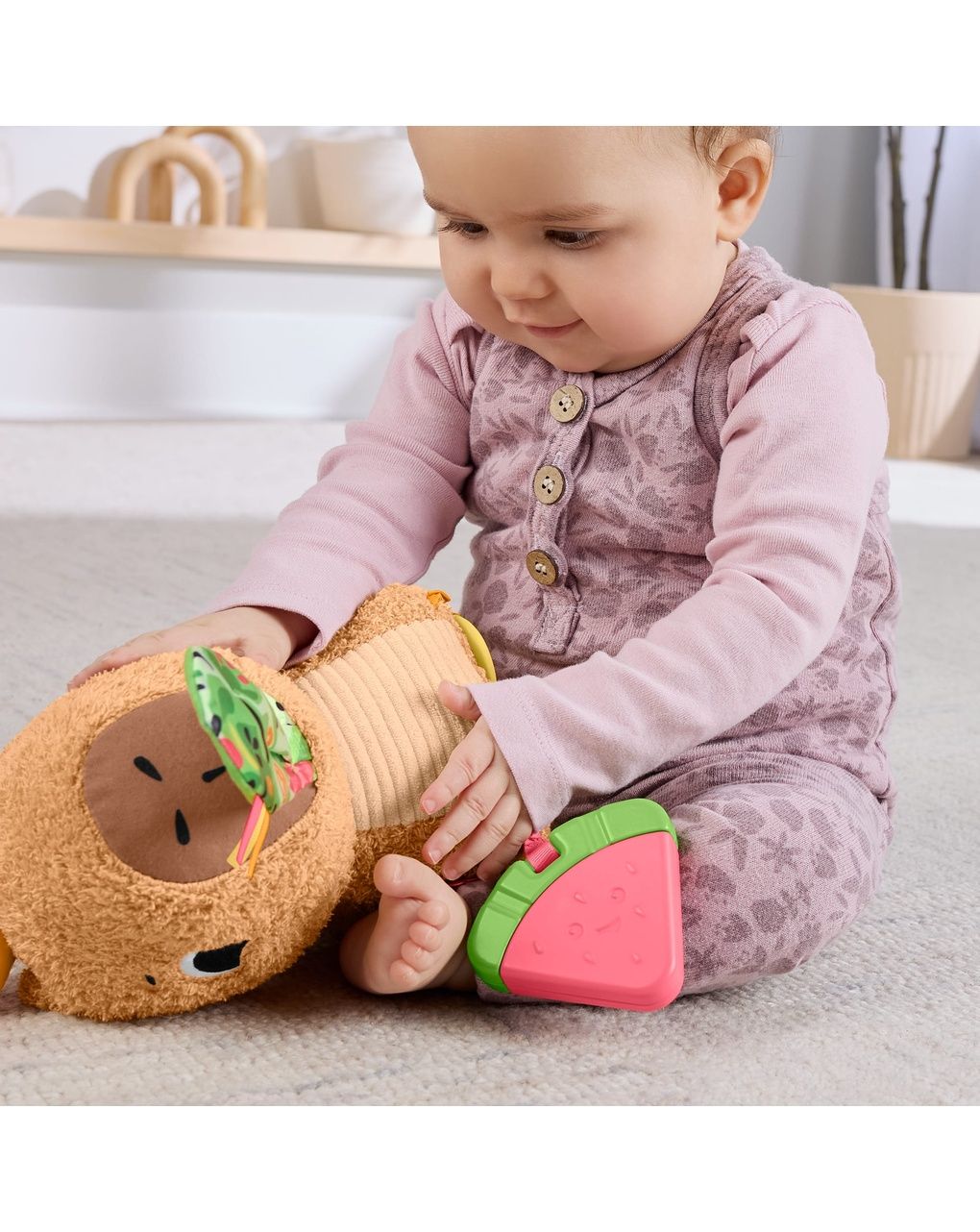 Mattel fisher price μαλακό καπιμπάρα δραστηριοτήτων 3m+ hyr54 - Fisher-Price