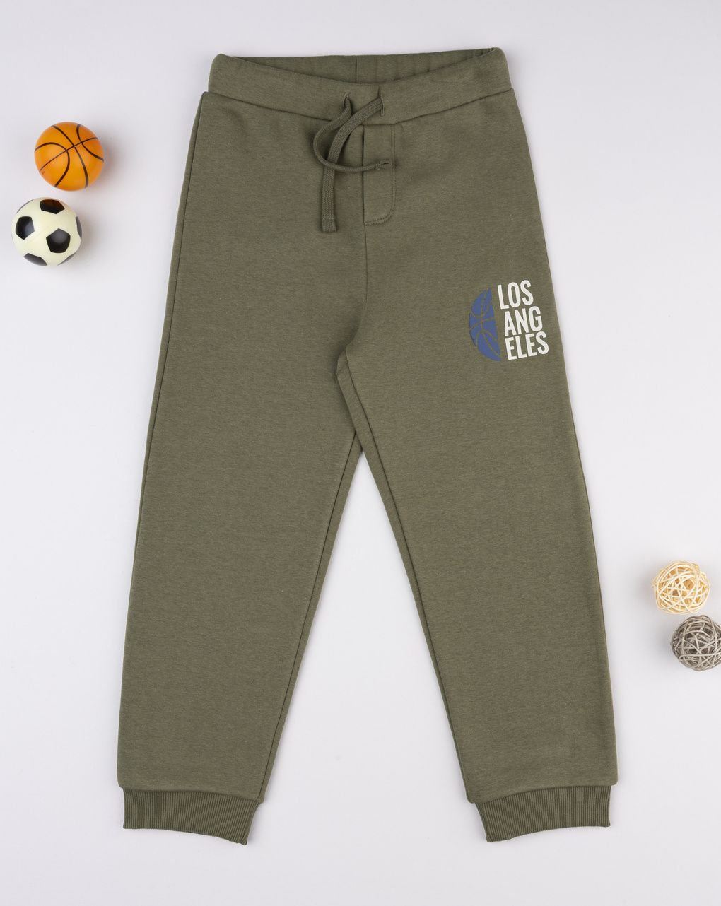 παιδικό παντελόνι φόρμας χακί los angeles για αγόρι - Prénatal