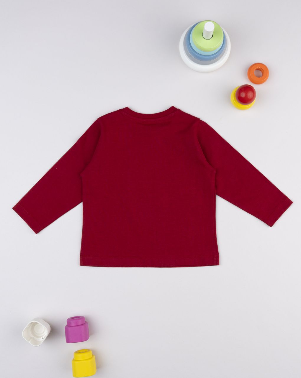 βρεφική μπλούζα κόκκινη good player για αγόρι - Prénatal