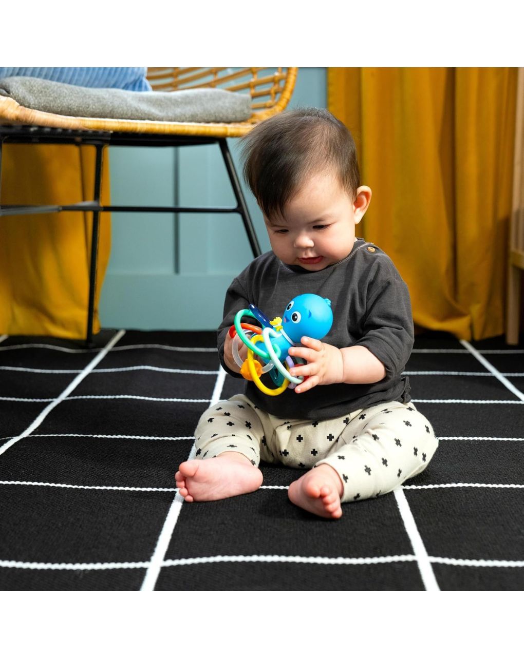 Baby einstein μασητικό & κουδουνίστρα οδοντοφυΐας ocean explorers opus - Babyeinstein