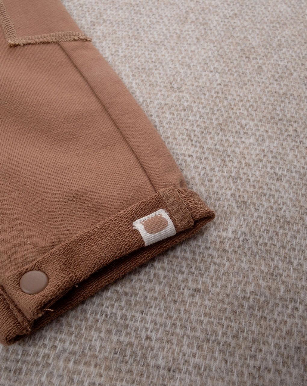 βρεφική σαλοπέτα καφέ για αγόρι - Prénatal