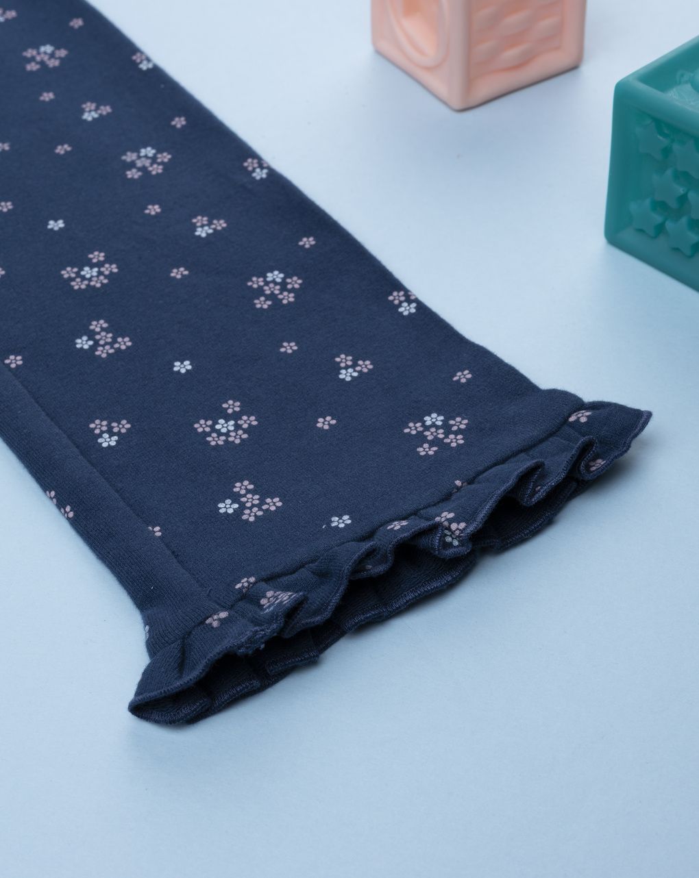 παιδικό κολάν μπλε φλοράλ για κορίτσι - Prénatal