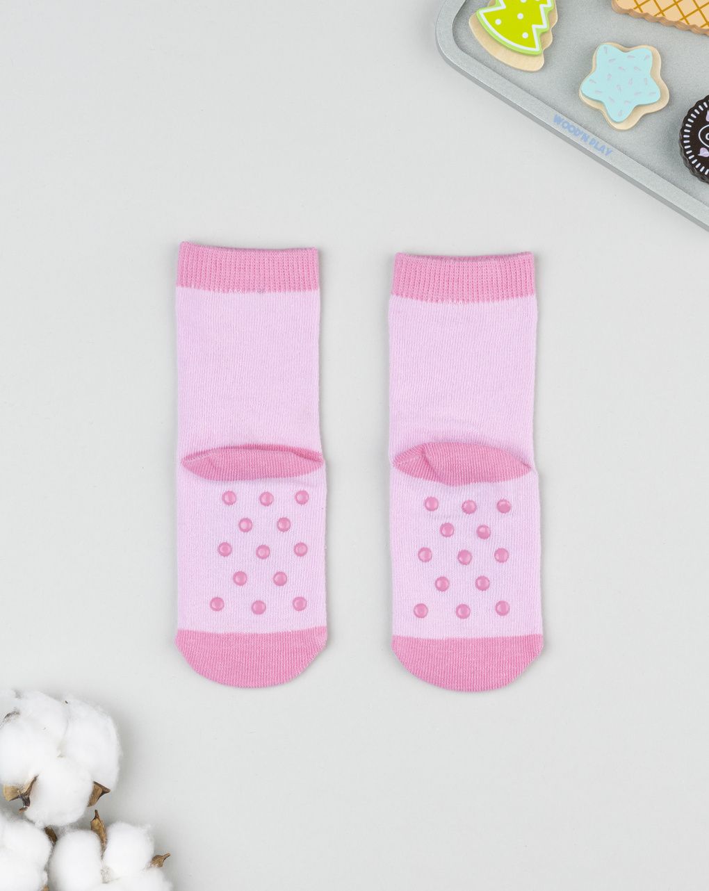 βρεφικές αντιολισθητικές κάλτσες με μονόκερο για κορίτσι - Prénatal