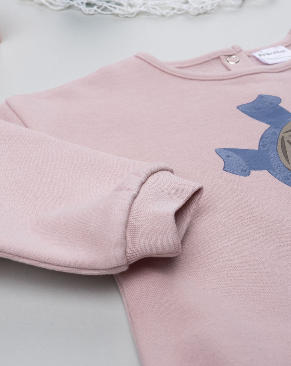 βρεφική μπλούζα φούτερ ροζ best friend για κορίτσι - Prénatal