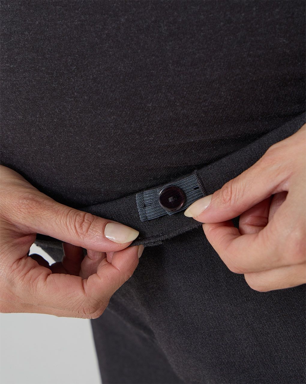 γυναικείο παντελόνι εγκυμοσύνης wide leg γκρι - Prénatal