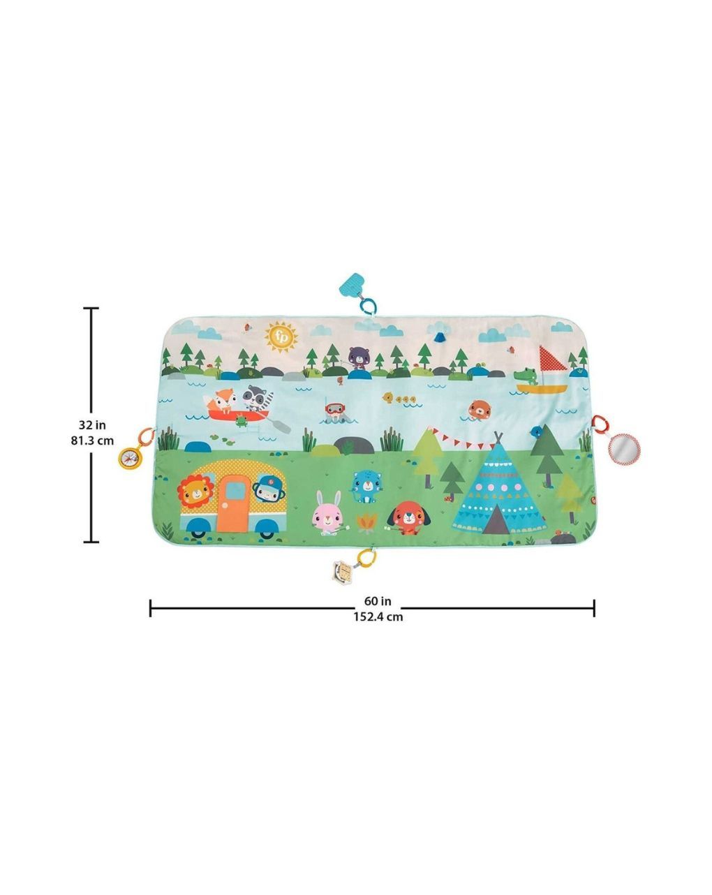 Mattel fisher-price χαλάκι δραστηριοτήτων gxr53 - Fisher-Price