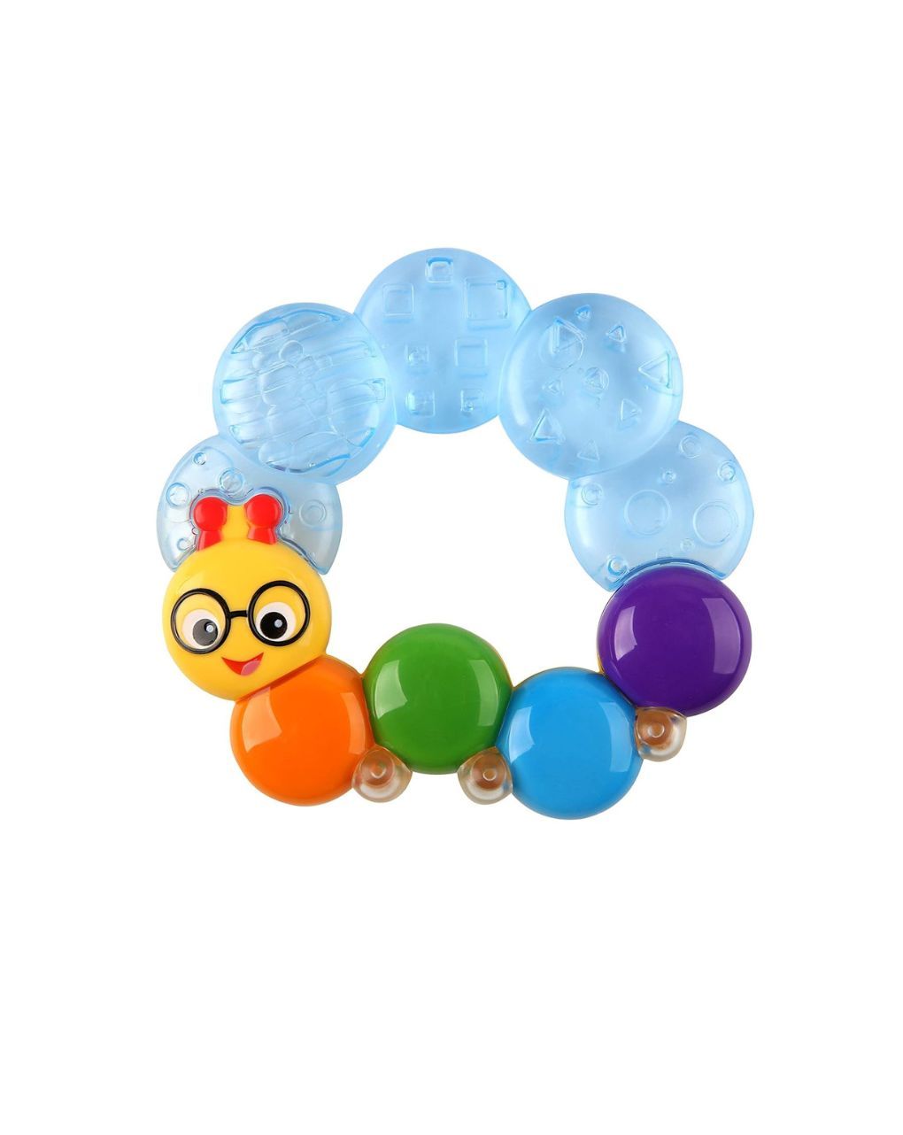 Baby einstein κουδουνίστρα & μασητικό οδοντοφυΐα teether pillar rattle & chill 3m+ - Babyeinstein
