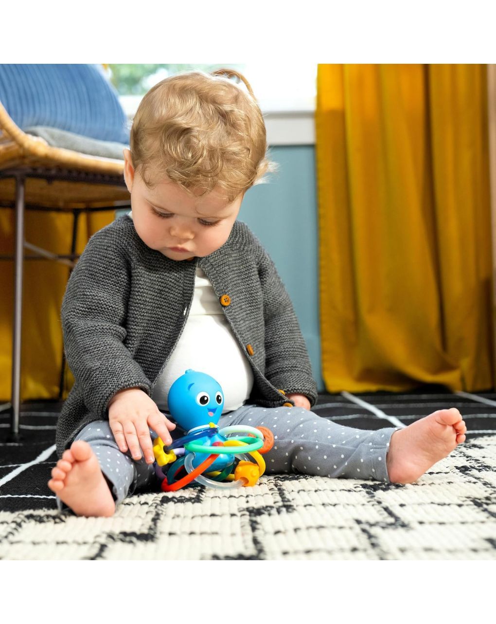 Baby einstein μασητικό & κουδουνίστρα οδοντοφυΐας ocean explorers opus - Babyeinstein