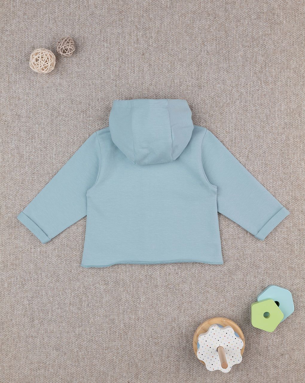 βρεφική ζακέτα βεραμάν με τσέπες για αγόρι - Prénatal