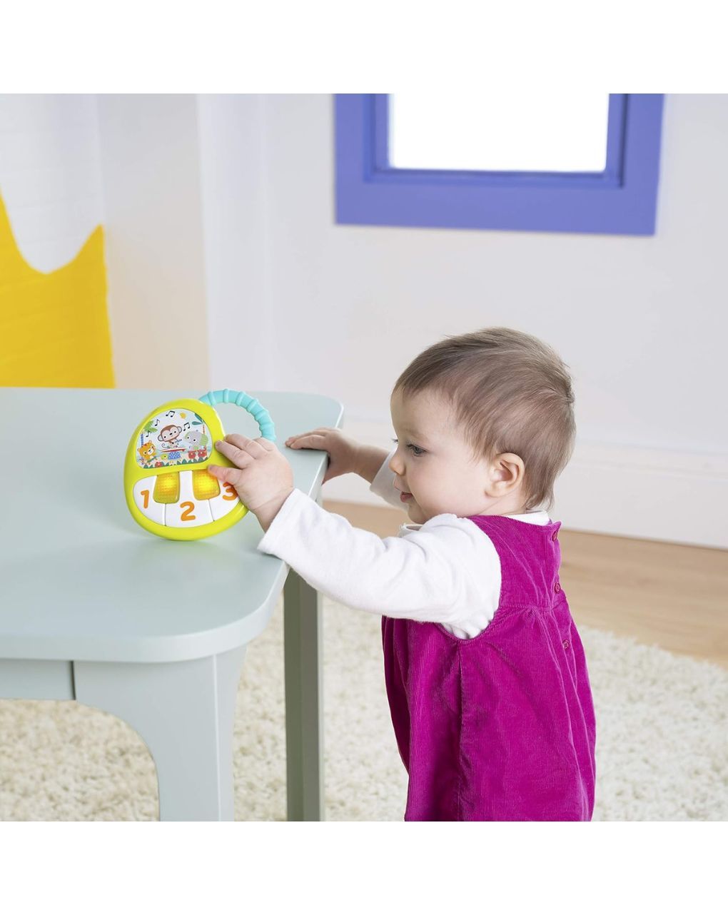 Bright starts tropikeys μουσικό παιχνίδι πιανάκι on-the-go 3m+ - Bright Starts