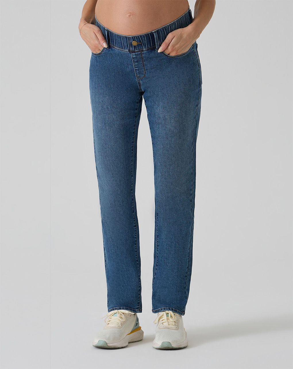 γυναικείο τζιν παντελόνι εγκυμοσύνης μπλε - Prénatal