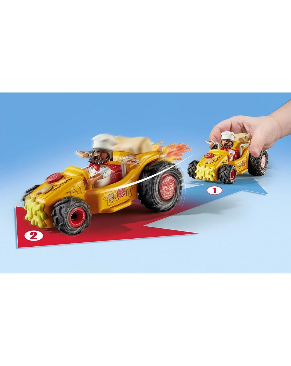 Playmobil funstars τρελός πιτσαδόρος 71634 - Playmobil