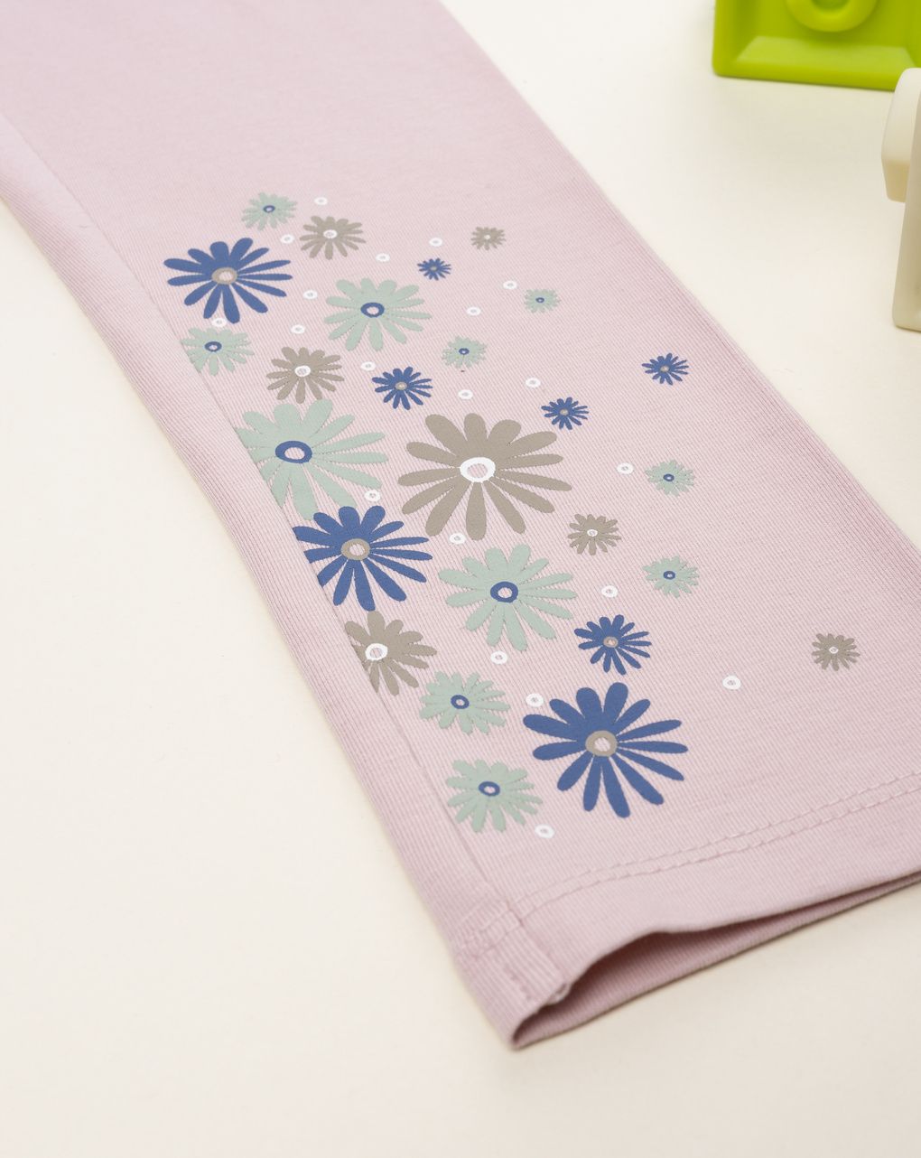 παιδικό κολάν ροζ με μαργαρίτες για κορίτσι - Prénatal