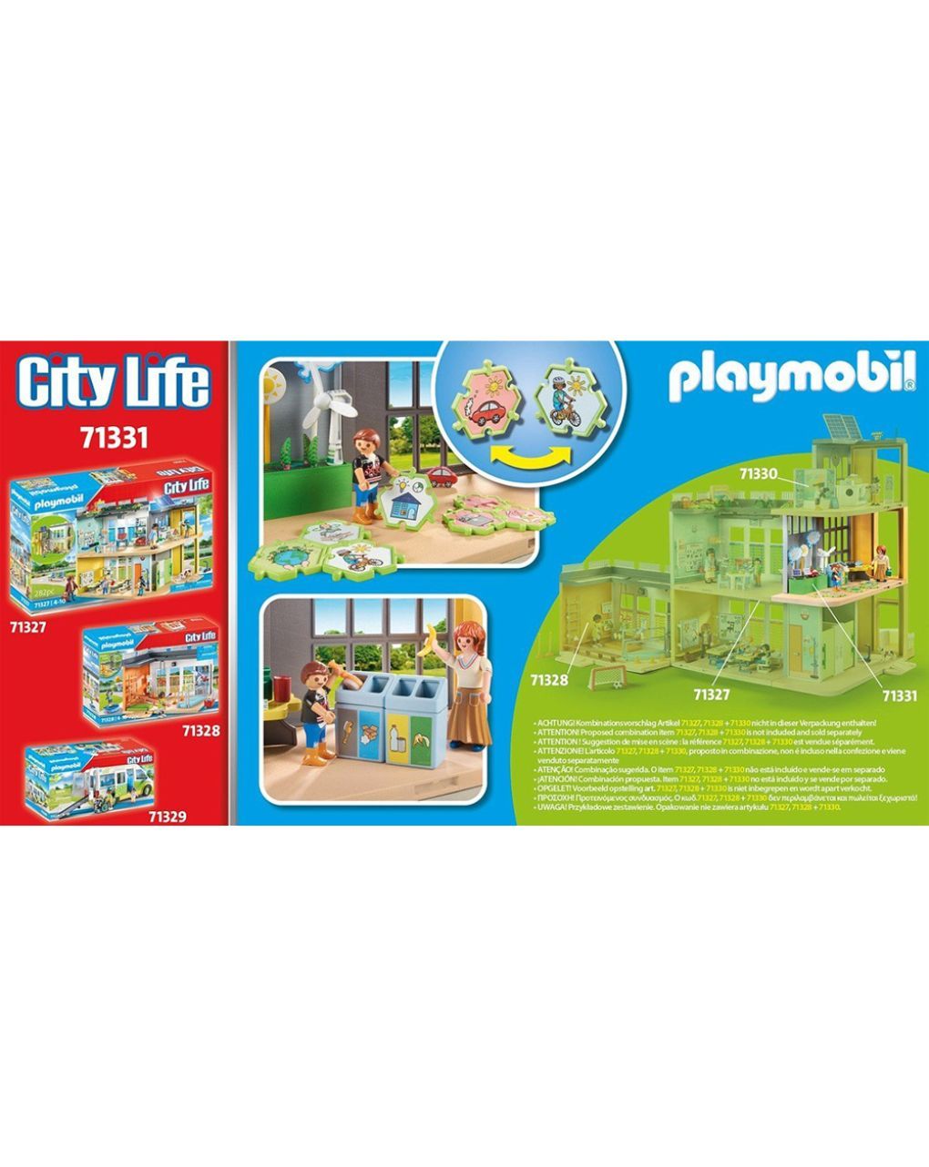 Playmobil city life τάξη γεωγραφίας 71331 - Playmobil