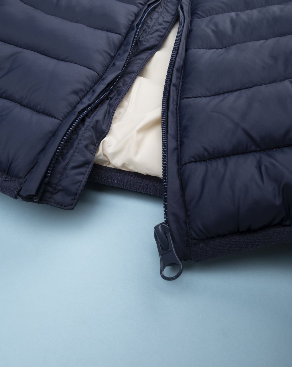 παιδικό μπουφάν puffer μπλε για αγόρι - Prénatal