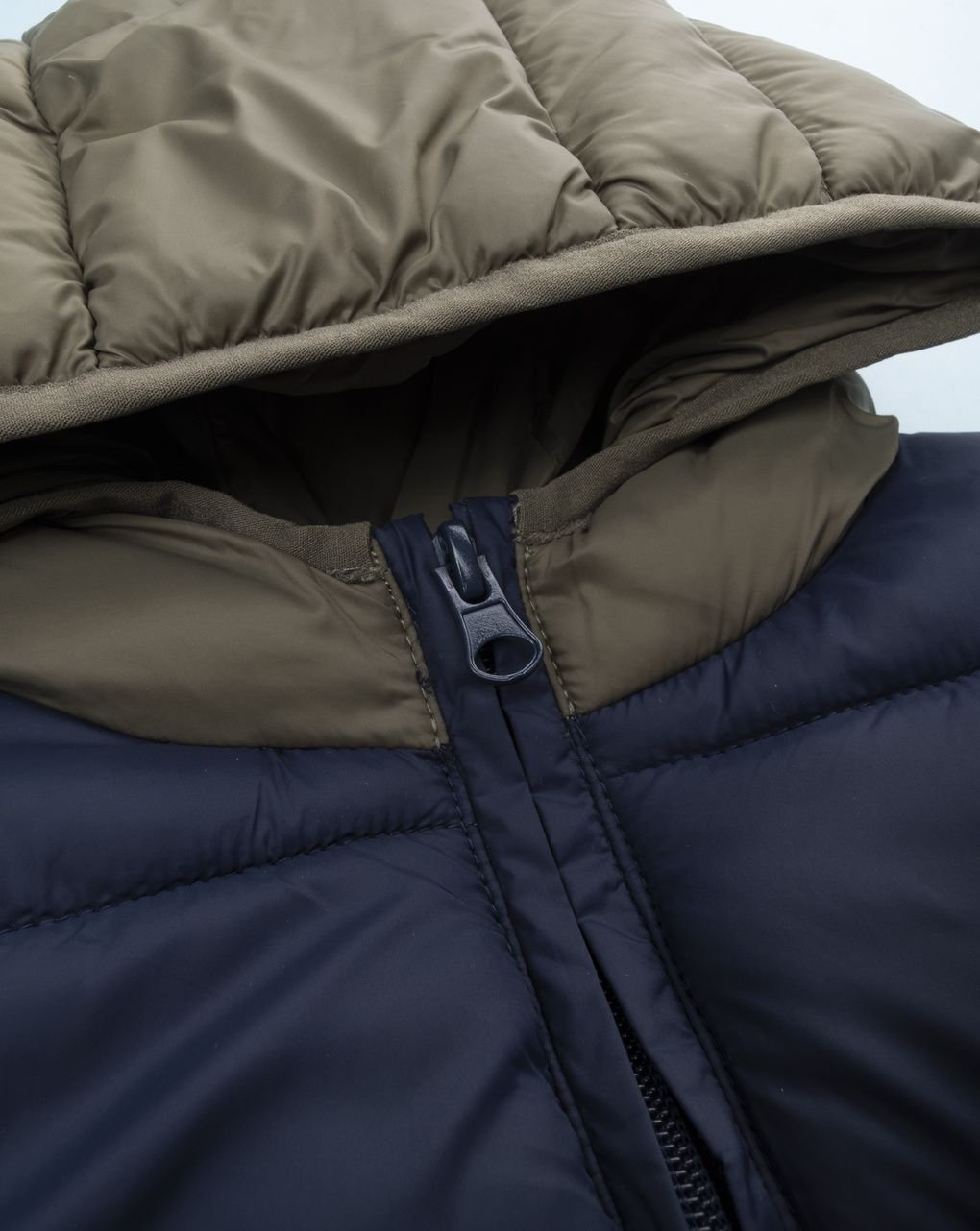 παιδικό αμάνικο μπουφάν puffer μπλε dino για αγόρι - Prénatal