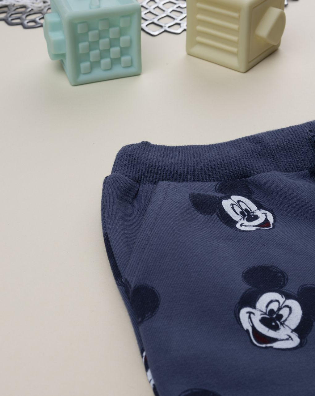 βρεφικό παντελόνι φόρμας μπλε mickey για αγόρι - Prénatal