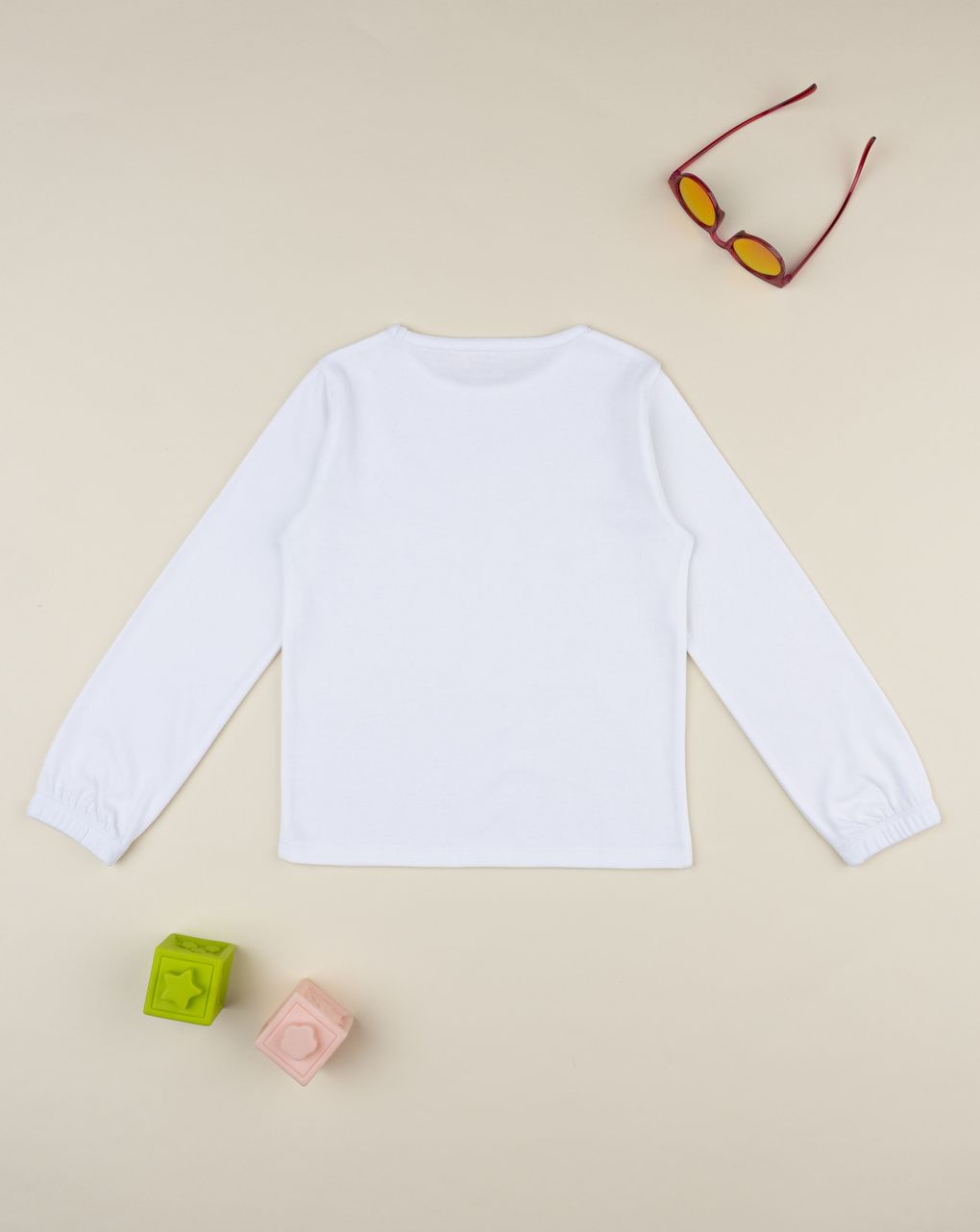 παιδική μπλούζα λευκή για κορίτσι - Prénatal