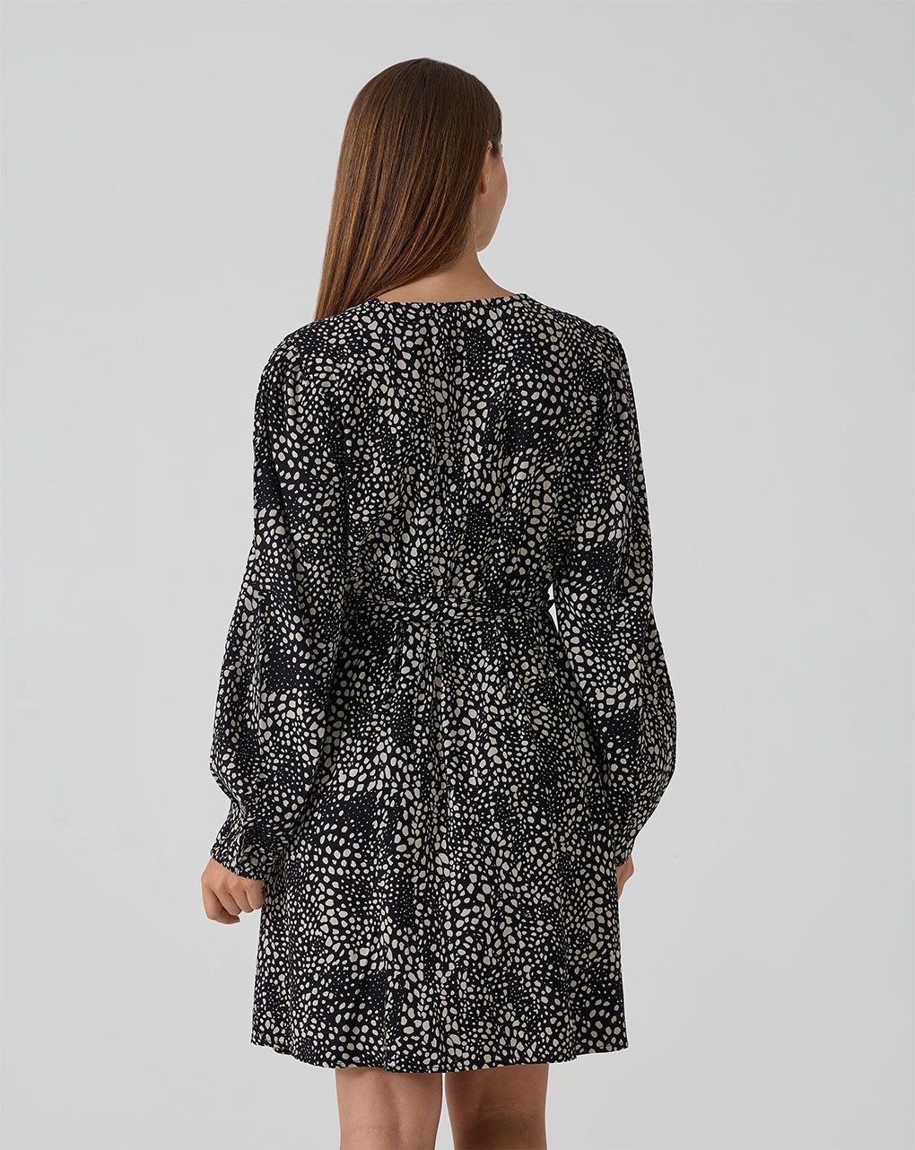 γυναικείο φόρεμα εγκυμοσύνης/θηλασμού animal print - Prénatal