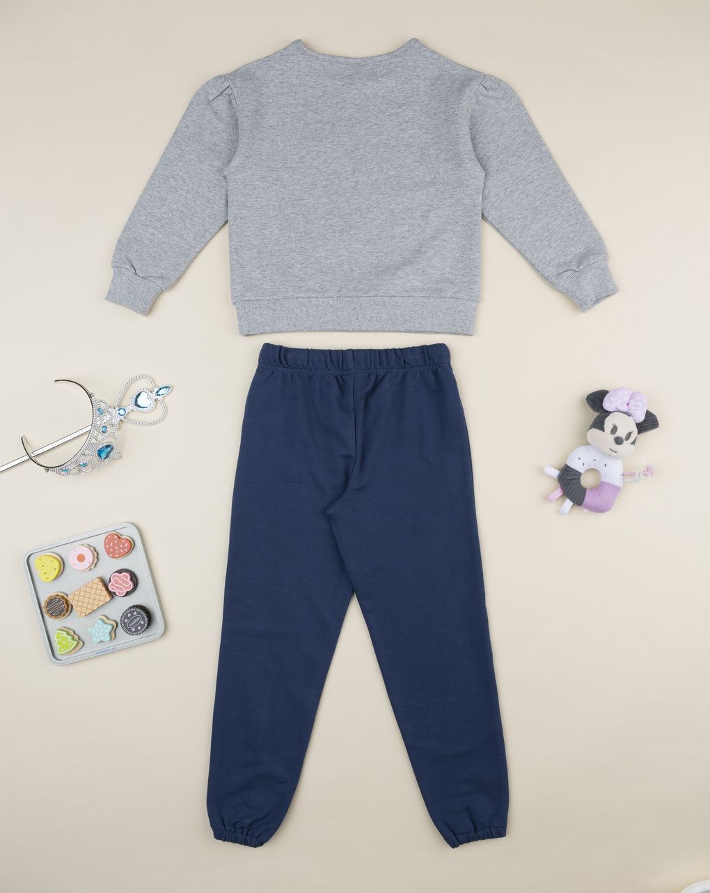 παιδικό σετ μπλούζα φούτερ και φόρμα minnie για κορίτσι - Prénatal