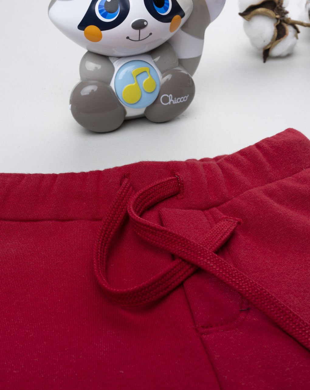 βρεφικό παντελόνι φόρμας κόκκινο good player για αγόρι - Prénatal