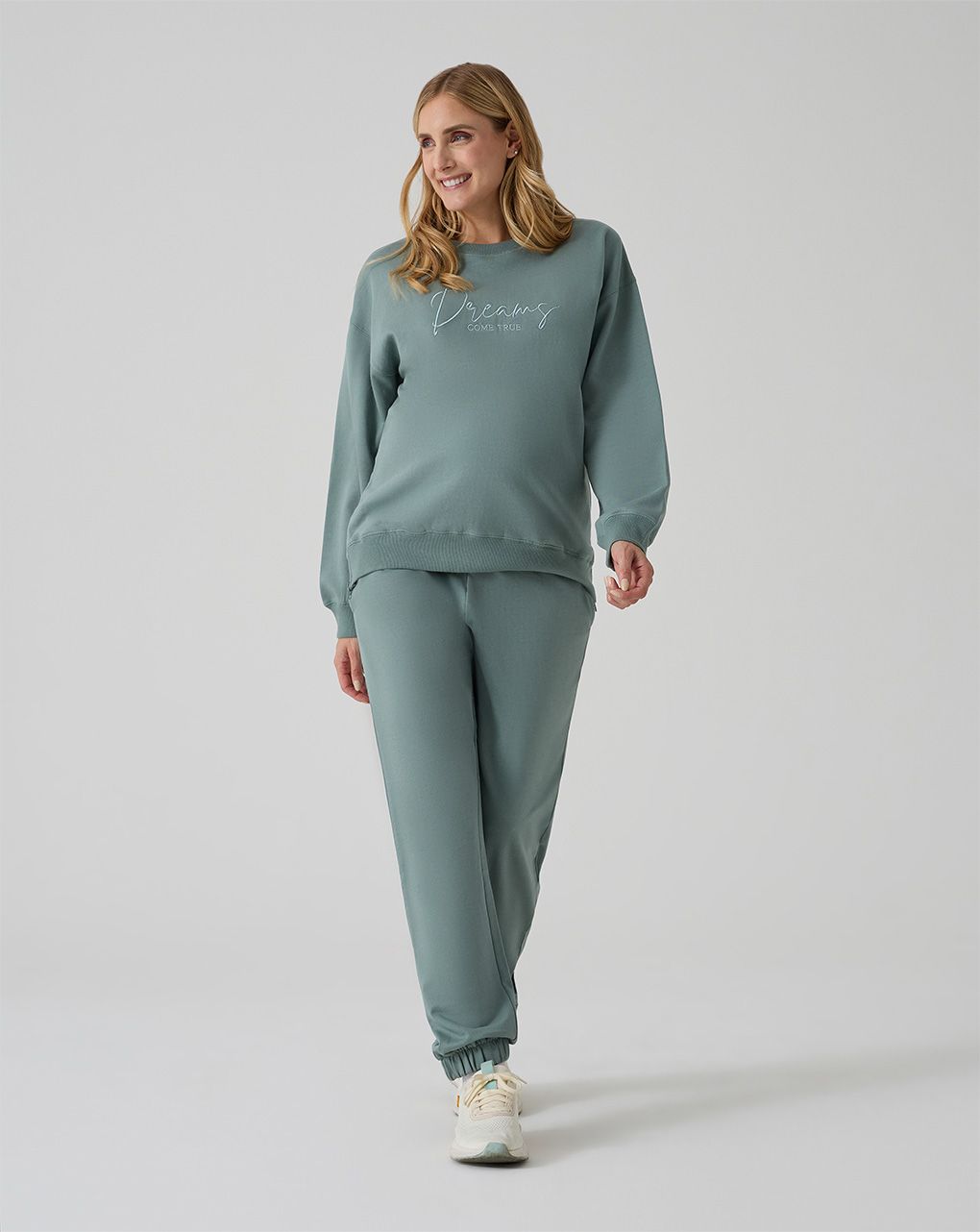 γυναικείο παντελόνι φόρμας εγκυμοσύνης πράσινο