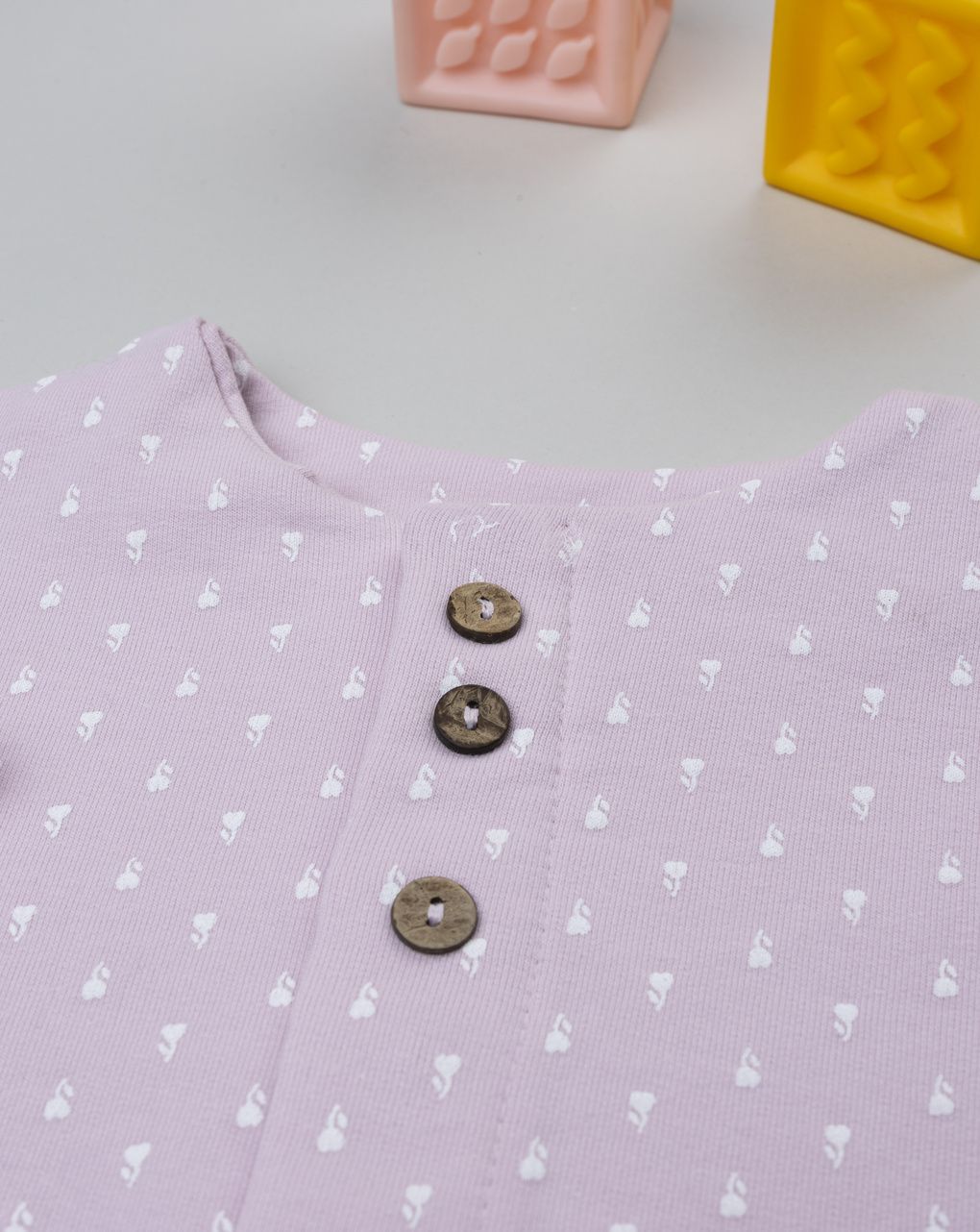 βρεφική ζακέτα ροζ με λουλούδια για κορίτσι - Prénatal