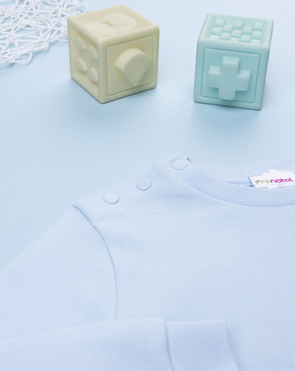 βρεφική πιτζάμα γαλάζια puppies για αγόρι - Prénatal