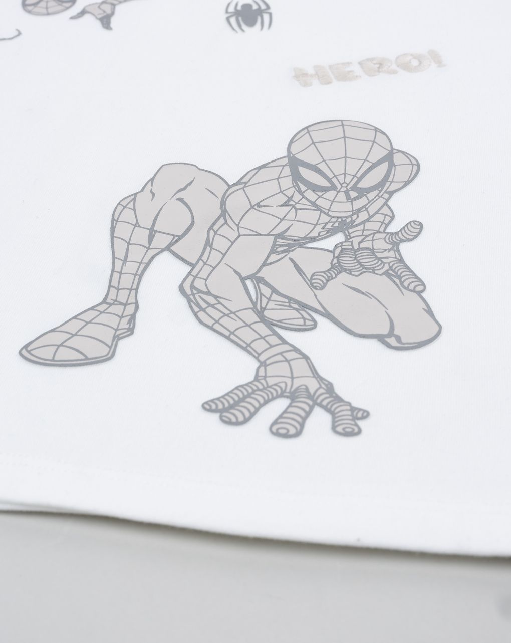 παιδική μπλούζα λευκή spiderman για αγόρι - Prénatal