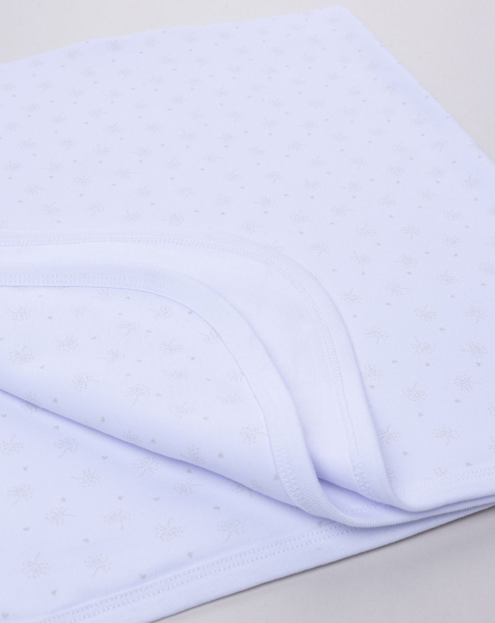 βρεφική κουβέρτα λευκή με λουλούδια για κορίτσι - Prénatal