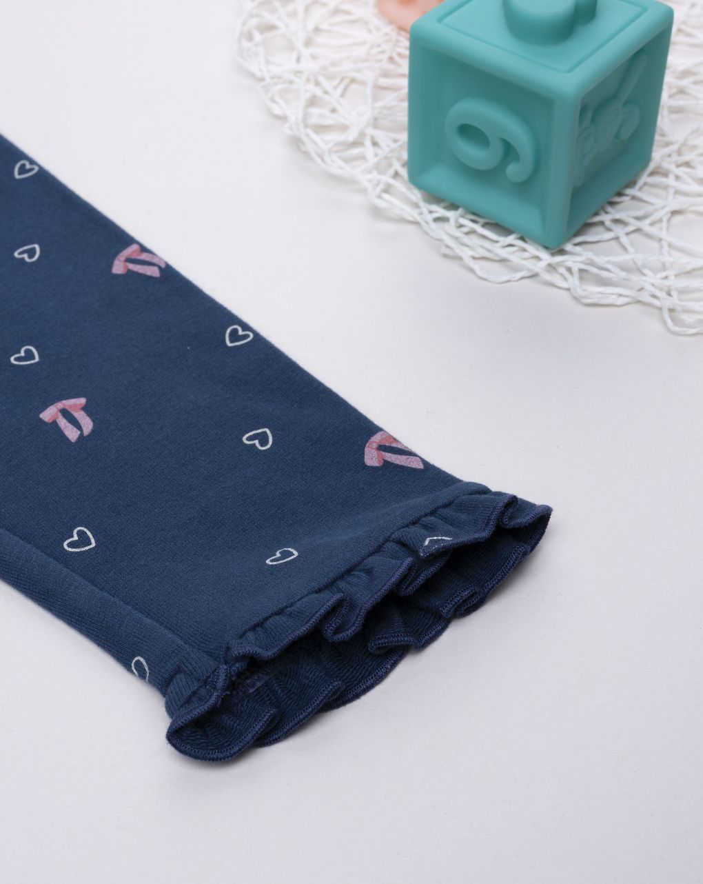 βρεφικό κολάν μπλε με φιογκάκια για κορίτσι - Prénatal