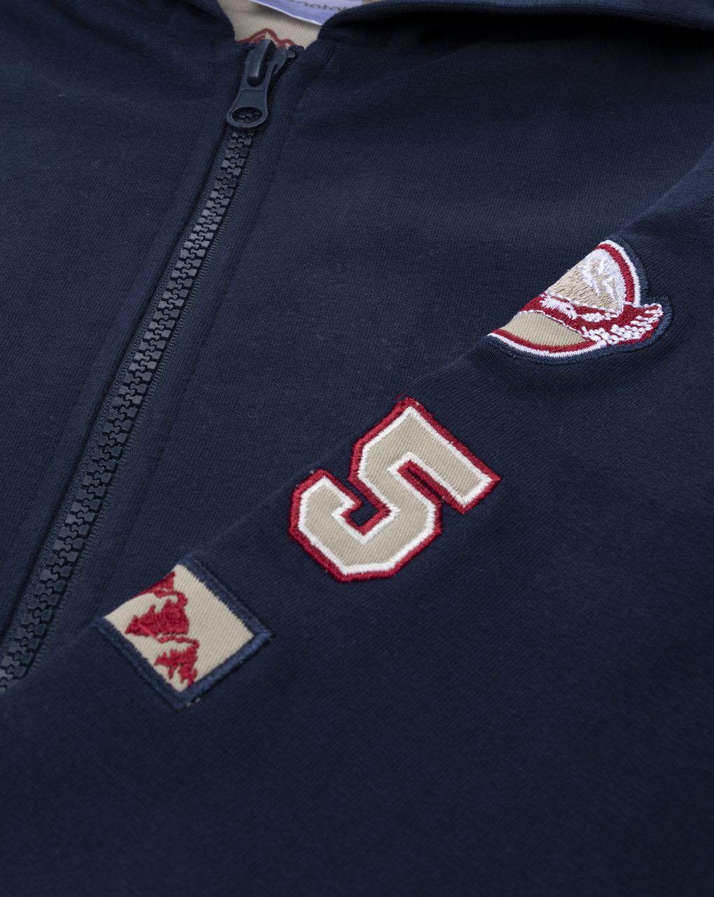 παιδική ζακέτα φούτερ μπλε mountain για αγόρι - Prénatal