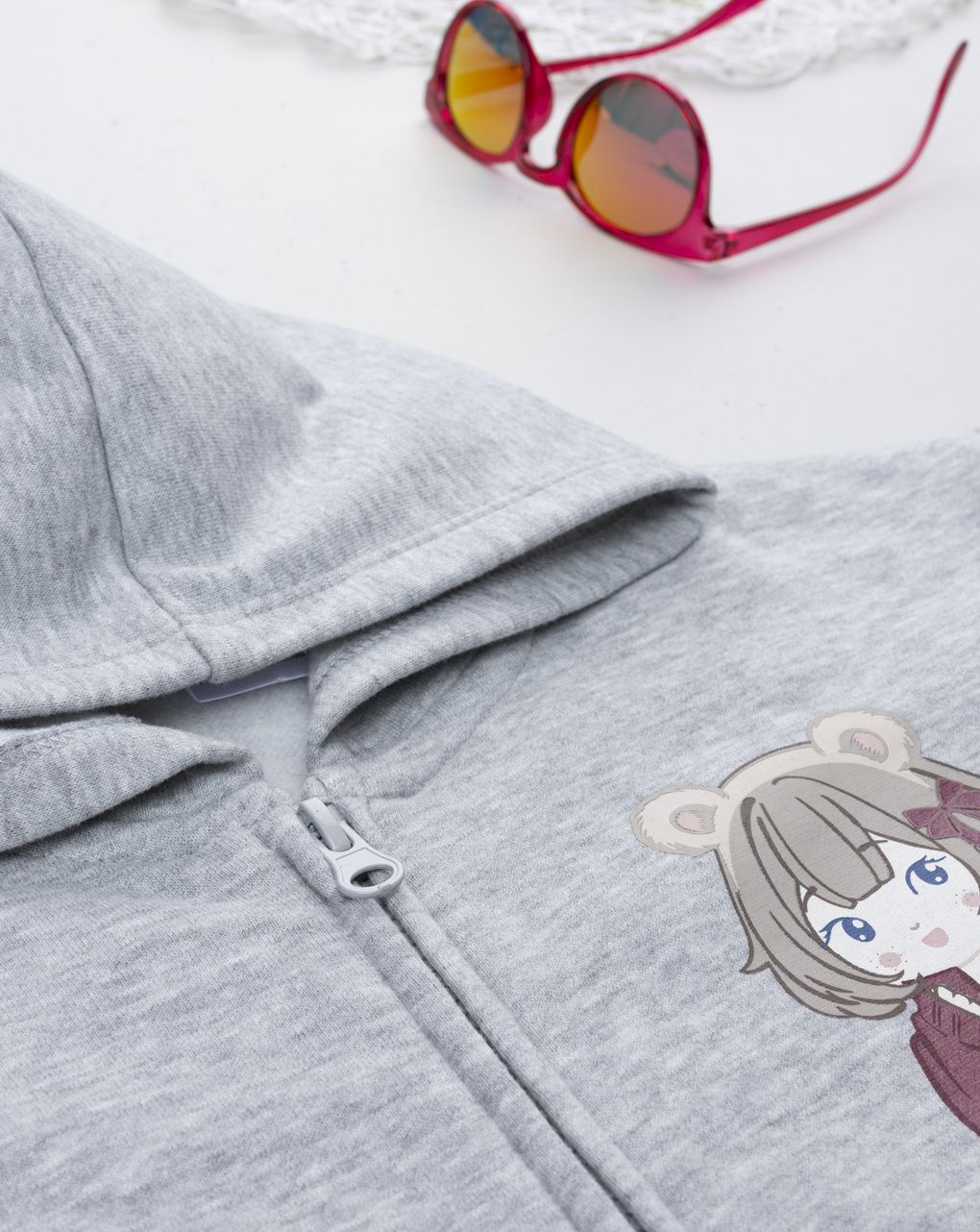 παιδικό σετ ζακέτα φούτερ και κολάν cool friends για κορίτσι - Prénatal