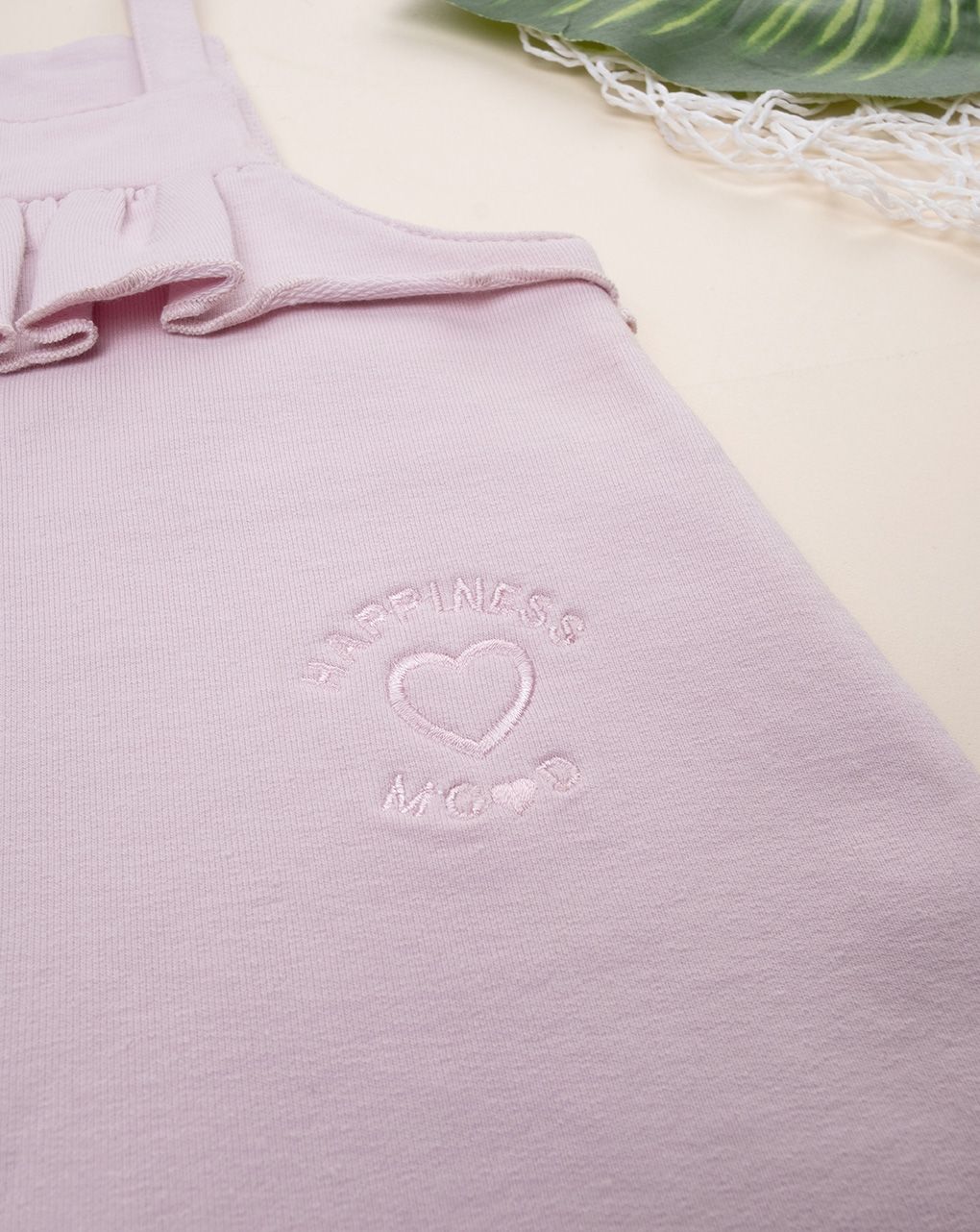 βρεφική σαλοπέτα ροζ happiness mood για κορίτσι - Prénatal