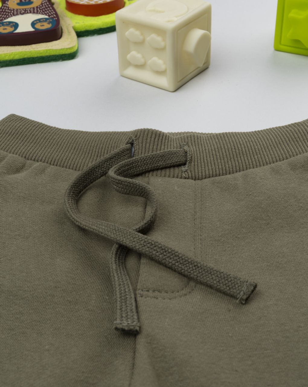 βρεφικό παντελόνι φόρμας χακί για αγόρι - Prénatal