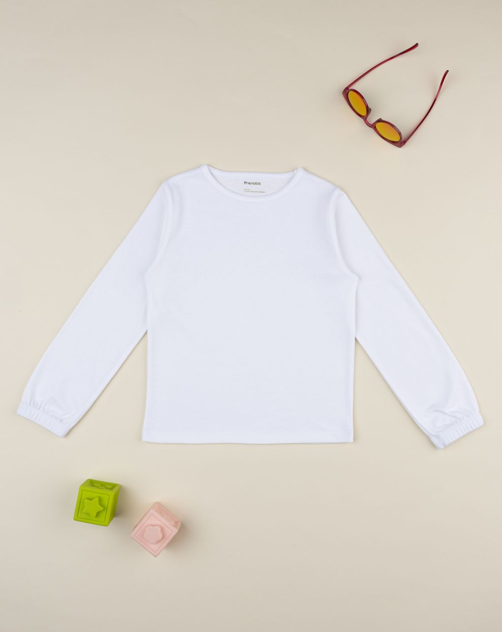 παιδική μπλούζα λευκή για κορίτσι - Prénatal