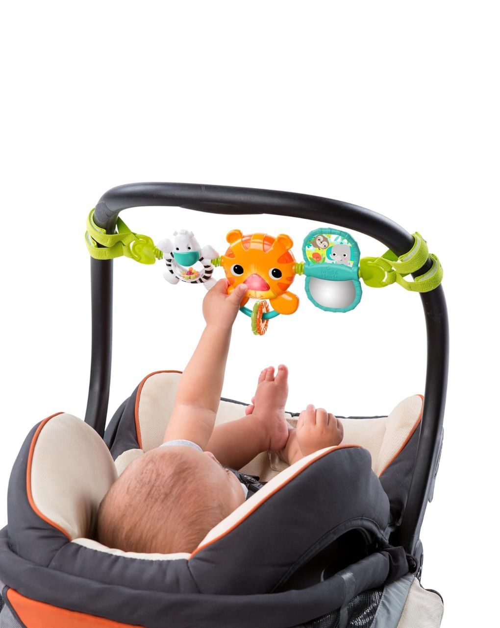 Bright starts μπάρα παιχνιδιών για κάθισμα αυτοκινήτου & καρότσι take along 0m+ - Bright Starts