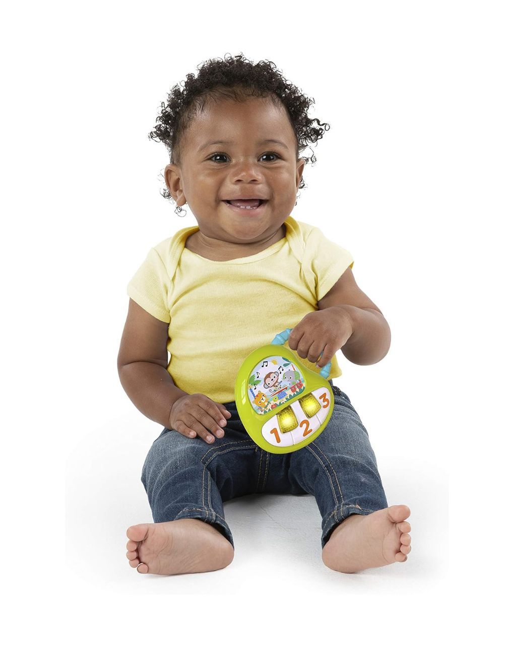 Bright starts tropikeys μουσικό παιχνίδι πιανάκι on-the-go 3m+ - Bright Starts
