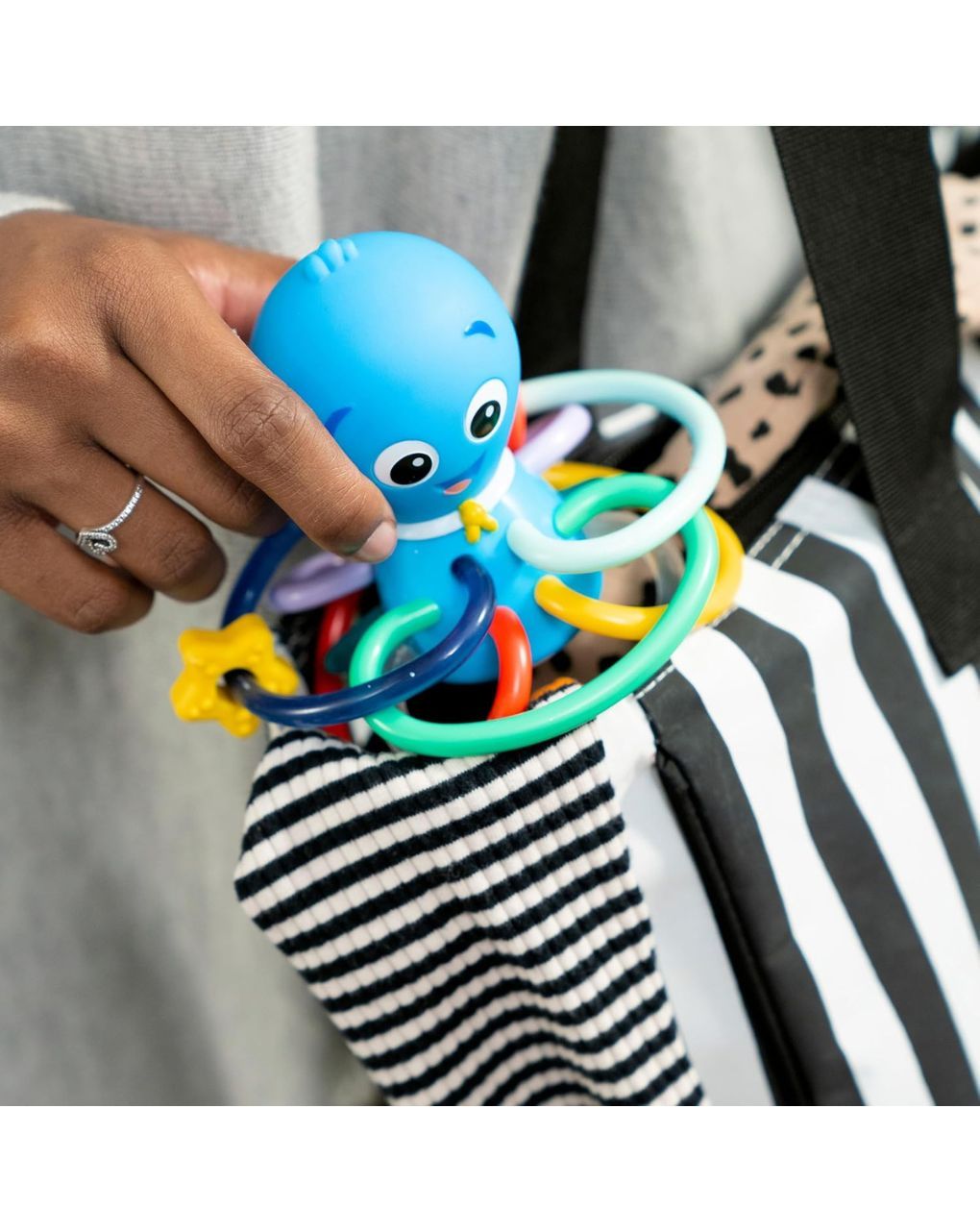 Baby einstein μασητικό & κουδουνίστρα οδοντοφυΐας ocean explorers opus - Babyeinstein