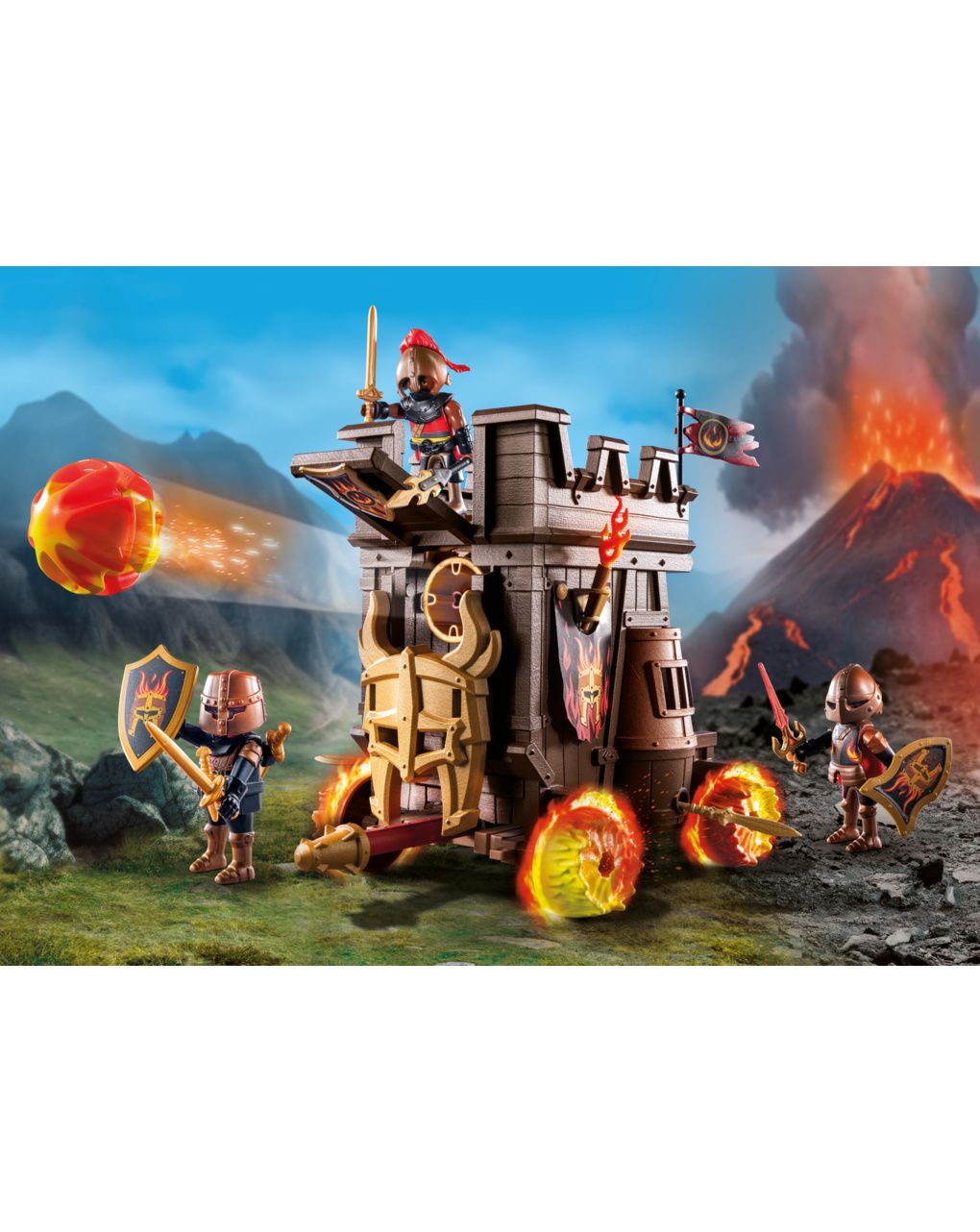 Playmobil novelmore πολιορκητικός πύργος του burnham 71643 - Playmobil, Playmobil Novelmore