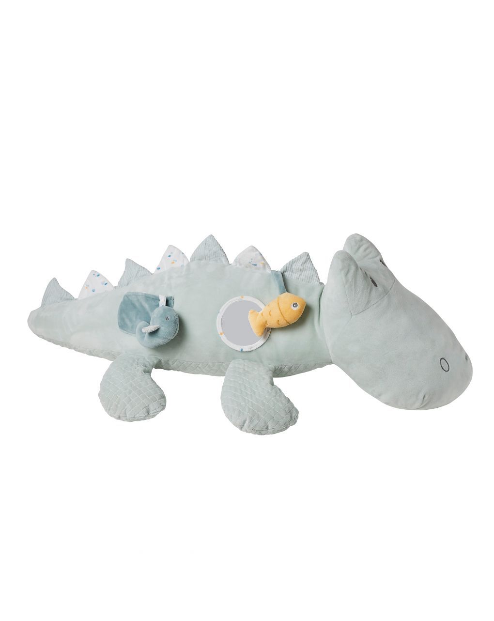 Nattou λούτρινο δραστηριοτήτων κροκόδειλος romeo jules & sally 90x25cm mint - Nattou